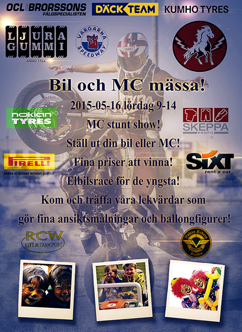 Bil- och MC-mässa!